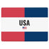 American Flag Color Block Surface Laptop 2 Skin